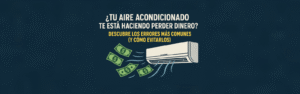 Errores comunes al usar el aire acondicionado en verano