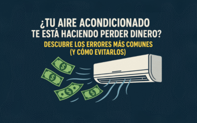 ¿Tu aire acondicionado te está haciendo perder dinero? Descubre los errores a evitar